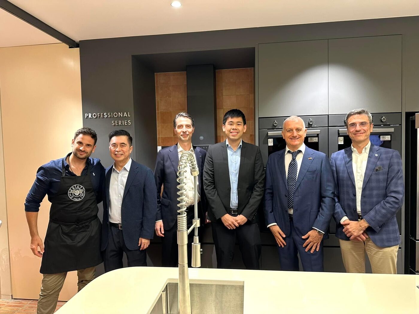 Industry event with Italian trade partners